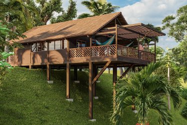 Hillside Lodge Amatopo by Architectenbureau Spaltman